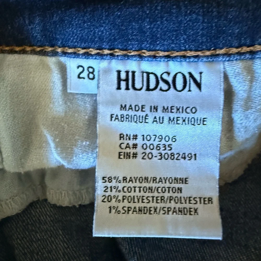 Hudson Jeans Women's Dark Indigo Straight Leg